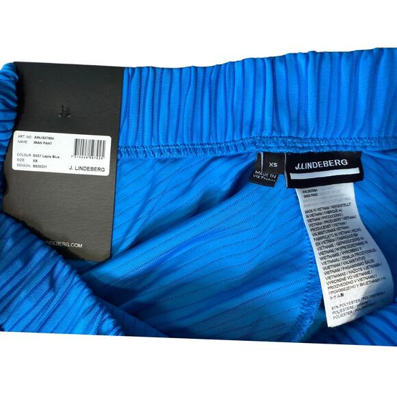 J.Lindeberg Iman Pant ๐ Lapis Blue | Size XS | NWT | Performance Golf Pants - Picture 9 of 9